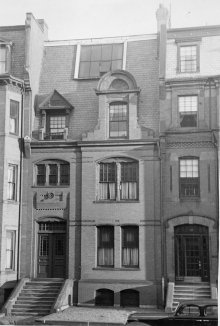 312 Marlborough (ca. 1942), photograph by Bainbridge Bunting, courtesy of The Gleason Partnership