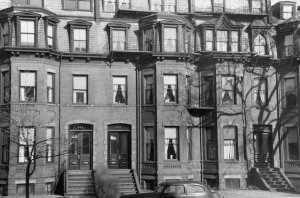 347-351 Marlborough (ca. 1942), photograph by Bainbridge Bunting, courtesy of The Gleason Partnership