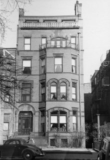 365 Marlborough (ca. 1942), photograph by Bainbridge Bunting, courtesy of The Gleason Partnership