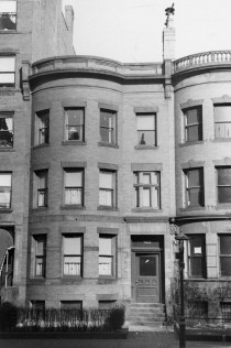 403 Marlborough (ca. 1942), photograph by Bainbridge Bunting, courtesy of The Gleason Partnership