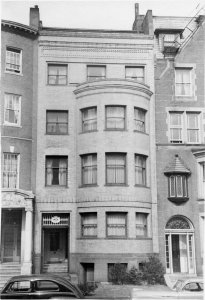 528 Beacon (ca. 1942), photograph by Bainbridge Bunting, courtesy of The Gleason Partnership