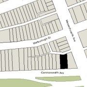 Irregular Lot: 54.5' on Commonwealth (5,684 sf)