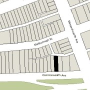 Irregular Lot: 23.4' on Commonwealth (2,557 sf)