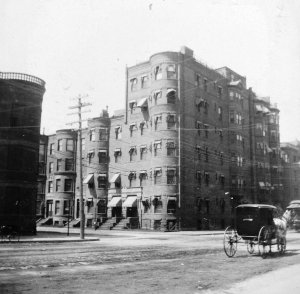 421-425 Marlborough (ca. 1897); courtesy of Historic New England
