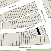 Irregular Lot: 24' on Marlborough (1,960 sf)