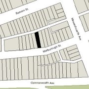 Irregular Lot: 23.13' on Marlborough (2,465 sf)