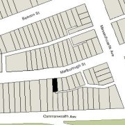Irregular Lot: 22.82' on Marlborough (1,652 sf)