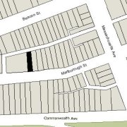 Irregular Lot: 24' on Marlborough (2,155 sf)