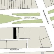 Irregular Lot: 27.08' on Commonwealth (2,385 sf)