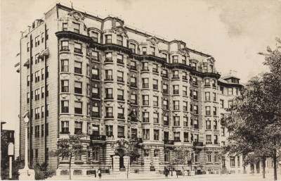 Photographic postcard of The Puritan (ca. 1940); courtesy of Historic New England