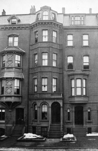 16 Marlborough (ca. 1869), detail from photograph courtesy of the Bostonian Society