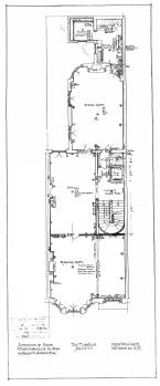 Comm 111 - First Floor Plan (1914) BW