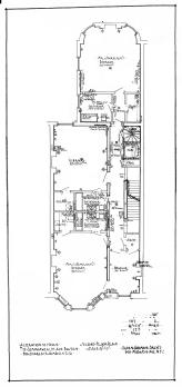 Comm 111 - Second Floor Plan (1914) BW