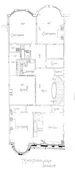 Third floor plan, 350 Beacon (1896)
